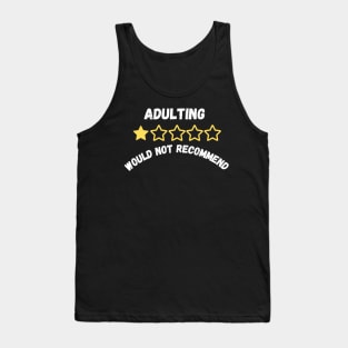 Adulting Tank Top